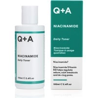 Q+A Niacinamid Gesichtswasser für jeden Tag. Ein Gesichtswasser zur Beruhigung von Pickeln und Mitessern sowie zum Reinigen verstopfter Poren. 100 ml