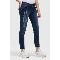 Soccx Damen, Jeans, MI:RA slim fit, Dark Blue Jogg,