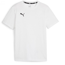 Puma Teamgoal Casuals Tee Jr T-Shirt, Puma White-puma Black, 128