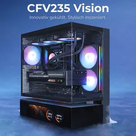 Cougar CFV235 Vision BK 8081 AMD Ryzen 7 9850X3D 5,0 GHz 32 GB RAM 2 TB SSD RTX 5080 Windows 11