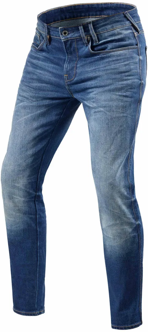 Revit Carlin SK Motorrad Jeans, blau, Größe 36 38 für Männer