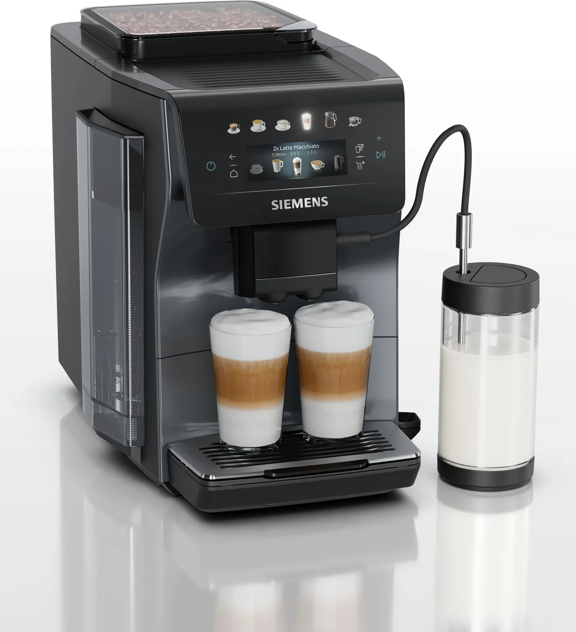 EQ600 TP603EF6 Kaffeevollautomat 15 bar 1,8 l 300 g  (Schwarz) (inkl. Lieferung zum Aufstellungsort)