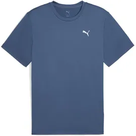 Puma Tad Essentials Solid Small Cat Trainingsshirt dunkel indigo S