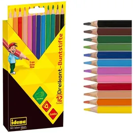 IDENA Jumbo Buntstifte 12 St. mehrfarbig