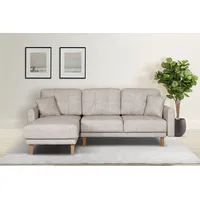 Home Affaire »TRIPLO optionale Schlafsofa mit Bettkasten, Maße B/T/H: 234/164/89 cm«, L-Form wahlweise mit Bettfunktion - Liegefläche 132x210 cm