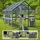 Wiltec Freilaufgehege Katzen 210 x 187 x 187 cm Grau
