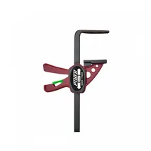 PIHER Schraubzwinge Kunststoff/Nylon/Stahl 15 cm rot
