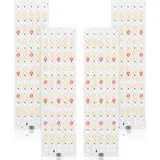 540 Leds Pflanzenlampe, Led Vollspektrum, 4 Stück Pflanzenleuchte, Pflanzenlicht Wachsen Licht Mit 3/9/12h Zeitschaltuhr 10 Arten Von Helligkeit Für Zimmerpflanzen
