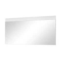 uno Spiegel 134 x 63 cm Akzent , weiß , MDF , Maße (cm): B: 134 H: 63 T: 3.0
