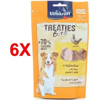 Vitakraft 6 x 120g Treaties Bits Hühnchen Vitakraft Hundesnack