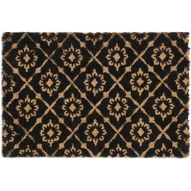 Relaxdays Kokos 40 x 60 cm Natur/Schwarz