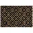 Relaxdays Kokos 40 x 60 cm Natur/Schwarz