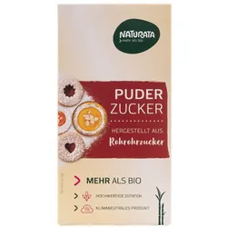 Puderzucker - Rohrohrzucker