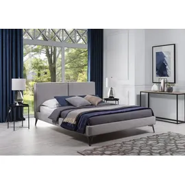aea Luxus Schlafzimmer Bett 160 x 200 cm Grau
