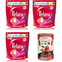 3x Perlana Renew Caps COLORATI Waschmaschinen waschmittel in Kapseln+Pelati 400g