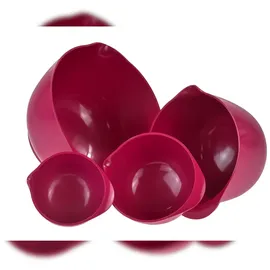 Rosti - Margrethe Bowls - Set of 4 + Lids (beetroot)
