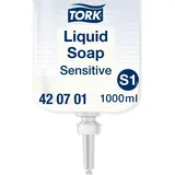 Tork Premium Extra Mild Flüssigseife S1, dermatologisch getestet, 1 x 1000 ml,