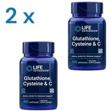 Life Extension Glutathion-Cystein & C Kapseln 100 St.