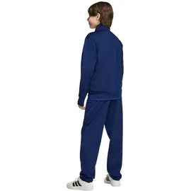 adidas Tricot Colourpop Trainingsanzug Dunkelblau/Dusky Orange/Weiß 164