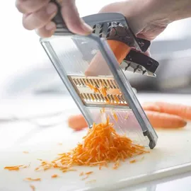 GASTROMAX Mandoline schwarz 30 x 12,5 x 4 cm