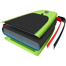 vidaXL Aufblasbares Stand Up Paddle Board Set 305x76x15 cm Grün