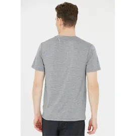 Endurance Herren Abdon Melange S/S Tee grau