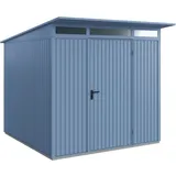 EcoStar Trend-P Typ 2,38 x 2,38 m taubenblau Einzeltür