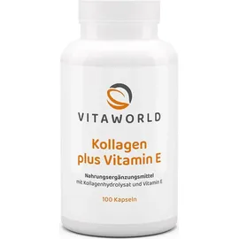 VITA-WORLD Vita World Kollagen 500 mg + Vitamin E Kapseln 100 St.