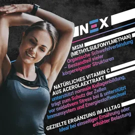 nex nutrition NEX MSM + Vitamin C Tabletten 120 St.