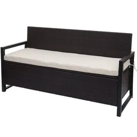 MCW F39 3er Sitzbank 150 x 60 x 85 cm Braun