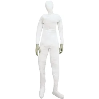 Deko-Figur: Lebensgroße DummyPuppe, H: 182cm, Halloween Mannequin Requisite, Gruselige Posierpuppe Für Dekoration,Horror Deko Für Gruselhaus Escape Room Theaterbühne Kostümparty