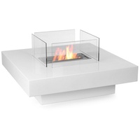 moritz Ethanol Kamin Standkamin I Tisch Kamin I 35 x 70 x 70 cm Cube I 1,5 Liter Brenner I Bioethanol Kamin IEthanol Kaminofen Indoor Outdoor I Inn...