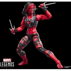 Hasbro Hulk Marvel Legends Actionfigur Red She-Hulk 15 cm