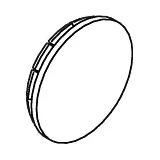 Hewi 801 Abdeckkappe 3900690 tiefschwarz, pro Paar, für 80150../80151...