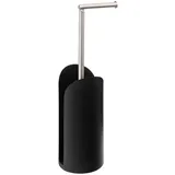 5five simply smart Toilettenpapierständer in schwarz