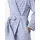 SCHIESSER Bademantel Feather Terry hellblau XL