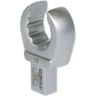 KS Tools 9x12mm Einsteck-Ringschlüssel offen, 17mm