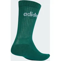 Adidas Linear Crew Cushioned Socken 3er Pack Collegiate Green