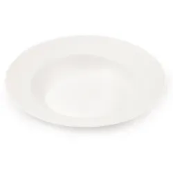NATURESTAR Gourmet Bio Suppenteller 410220 , 1 Packung = 50 Stück Ø 23 cm, weiß