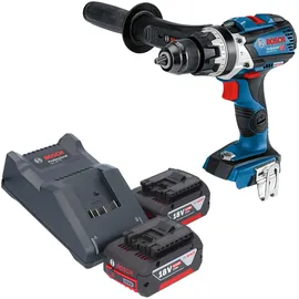 Bosch GSB 18V-110 C inkl. 2 x 4,0 Ah + Ladegerät