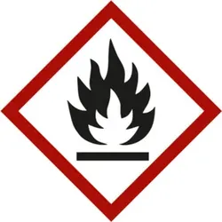 Gefahrstoffsymbol Flamme, Typ: 04105
