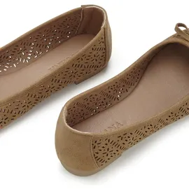 LASCANA Ballerina Damen camelfarben Gr.39
