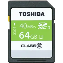 Toshiba SDXC 64GB Class 10 40MB/s UHS-I
