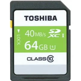 Toshiba SDXC 64GB Class 10 40MB/s UHS-I