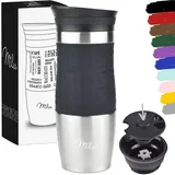 MILU Isolierbecher schwarz 370,0 ml