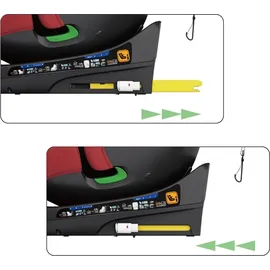 XOMAX Kindersitz 360° drehbar mit Isofix, ECE R129, 0–36 kg, verstellbar, neigbar, atmungsaktiver Bezug, 5-Punkt-Gurt, Top Tether, Autokindersitz für...