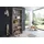 Massivmoebel24 Regal Akazie 81 x 45 x 204 cm grau lackiert / grau