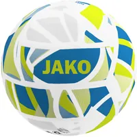 Jako Miniball Iconic weiß/JAKO blau/Neongelb, 1