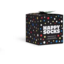 Happy Socks Regular Fit Socken mit Logo-Print Modell 'Holiday Tree', Black, 41-46