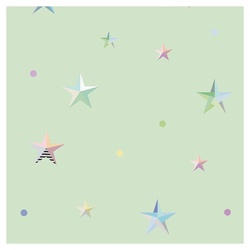 Disney & VELUX Goodnight Collection Verdunkelungsrollo DKL manuell Disney Grüne Sterne 4661, 114x98 cm (S04), Aluminiumschiene,GGU,Manuell,VELUX